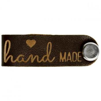 Applikation - Knick-Label "Handmade"
